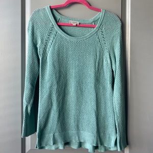 The loft turquoise sweater